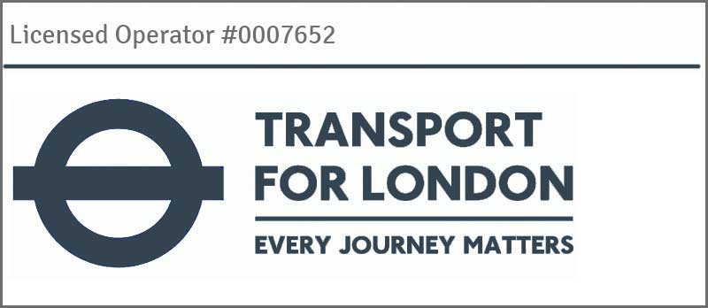 licensed by transport for london
